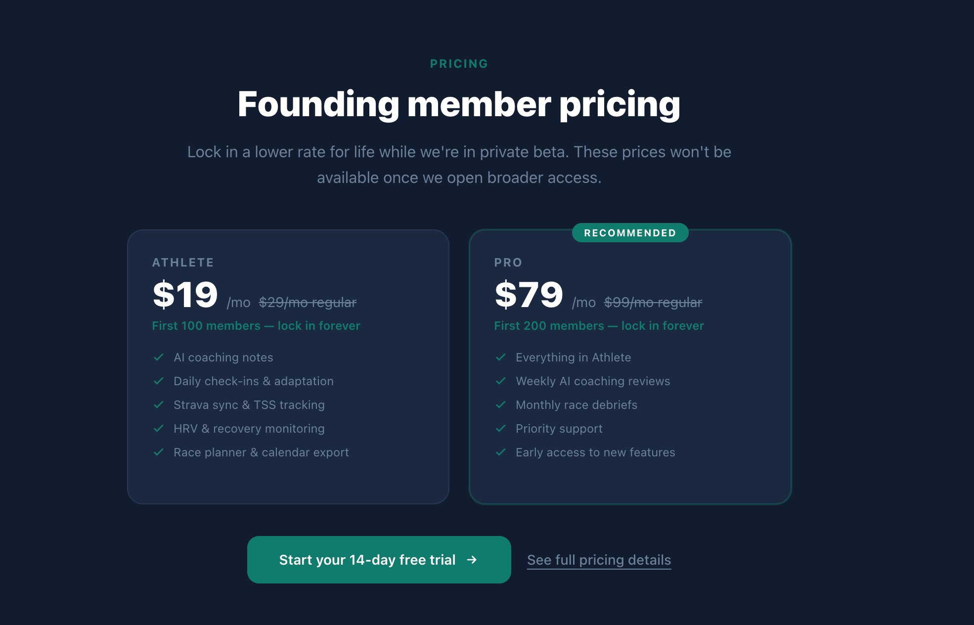 ThreshIQ founding member pricing